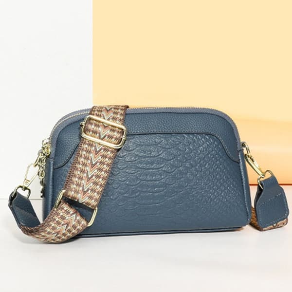 Skulderveske Messenger Bag BLÅ Blue