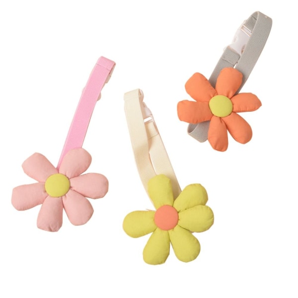 2 kpl/ set Verhokiinnike Solki Verhon solmio VAKEENKELTAINEN Light Yellow Flower