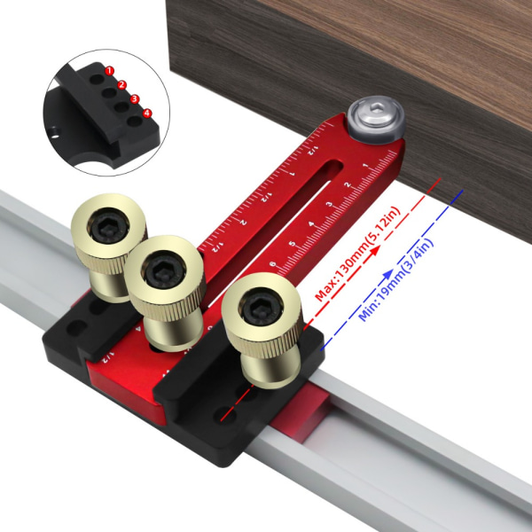 Table Saw Jig Guide Fixture Slot Machine Ohut pöytäsaha Jig