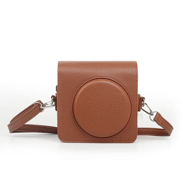 Instant Camera Case Opbevaringstaske BRUN Brown