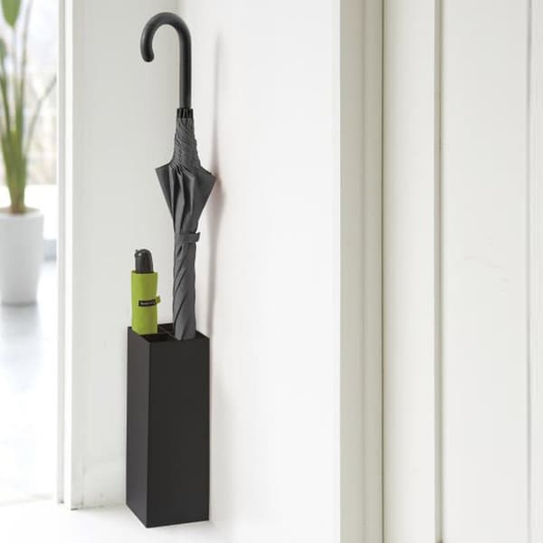 Paraplyopbevaringsstativ Paraplyholder SORT Black