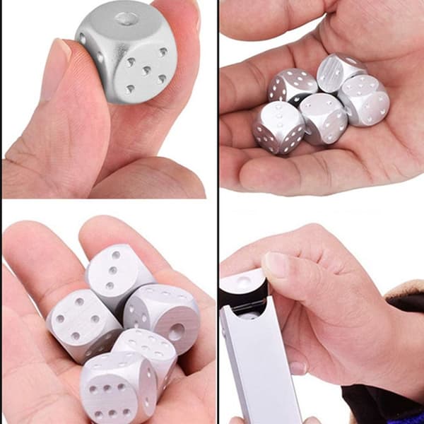 Peli Dice Polyhedral Dice VIHREÄ Green