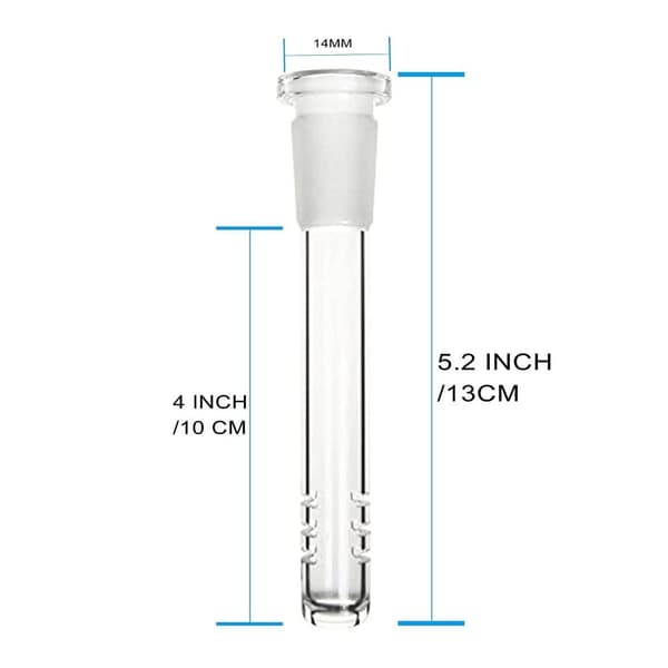 2 st Provrör Science Tubes av glasstam
