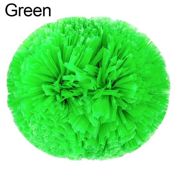 Cheerleader pompoms Cheerleading Cheering Ball GRÖN Green