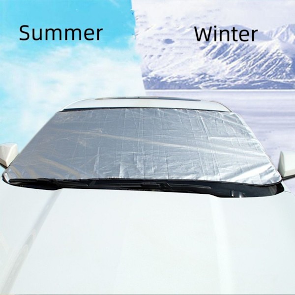 Bil Vindrute Skydd Vindrute Skydd Dammskydd Frostskydd 200 x 70cm