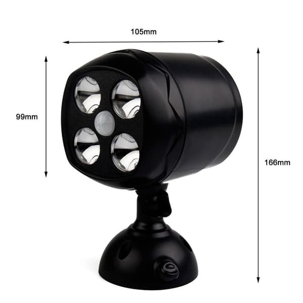 Spotlight 4 LED 600 Lumen