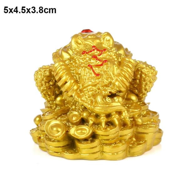 Feng Shui Padde Penger GULL Gold