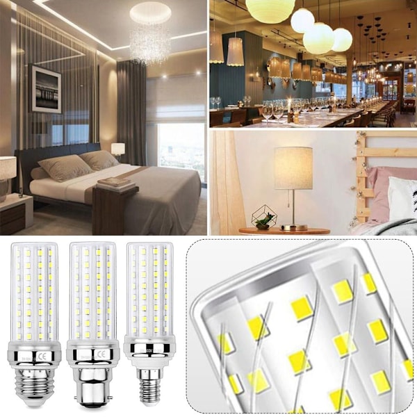 LED No Flicker TRUE WHITEB22 16W B22 16W True WhiteB22 16W