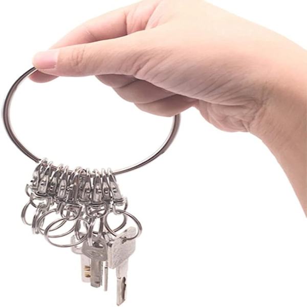 Nøglehjul Nøgleringe Key Organizer Holder