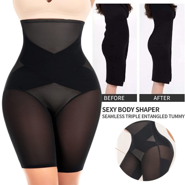 Shapewear Shortsit Slip Shortsit MUSTA S black S