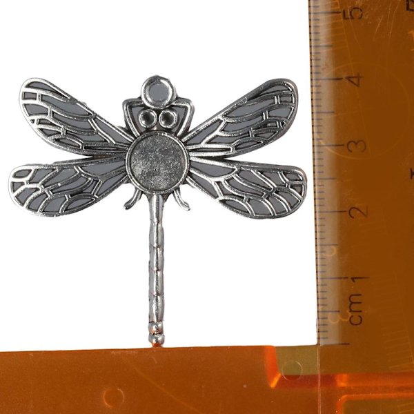Pyöreä sudenkorento-riipustarjottimet Dragonfly-riipus