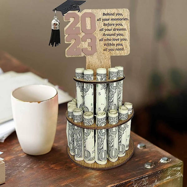 Grad Card Holder Graduation Pengeholdere SORT STYLE1 STYLE1 Black style1-style1