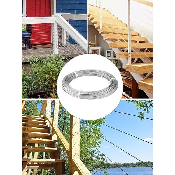 Wire Trellis Kit Kabler Wire Rope Kit String Light Hanging Kit