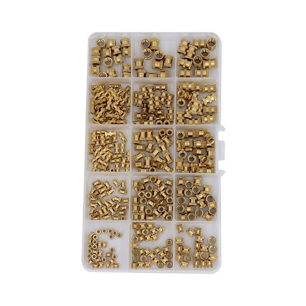330 Stk Gevindindsatser Kit Udvendigt gevind Heat Set Insert