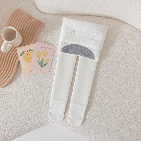 Lasten sukkahousut Lasten lampaanvillasukkahousut WHITE XXL White XXL