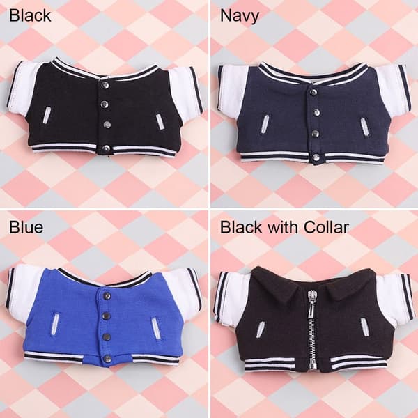 Mode docka Kläder Dockor Jacka Kappa NAVY NAVY Navy