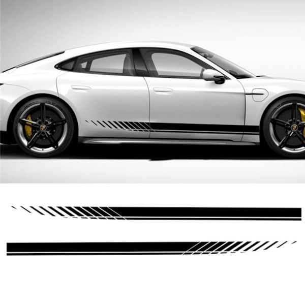 Dekal Side Stripe HVIT white