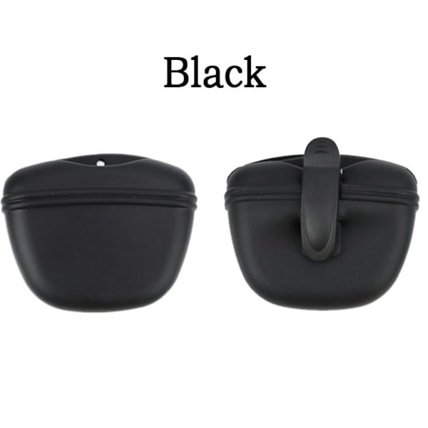Hundegodbidstaske Hvalpe Snackpose SORT Black