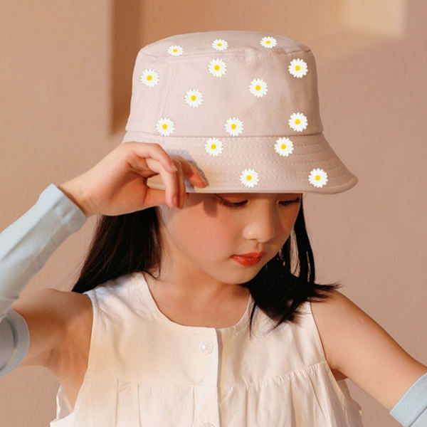 Børne Bucket Hat Sun Cap SORT Black