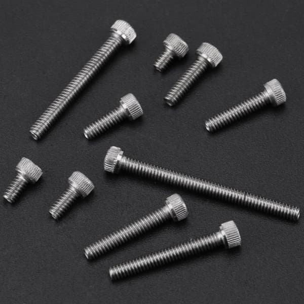 150 st Hex Socket Head Cap Skruvar Kit Maskinskruvar UNC Skruvar