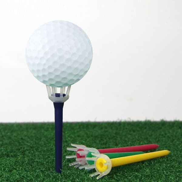 10STK Golf Tees Golfholder BLÅ 80MM10STK 10STK Blue 80mm10Pcs-10Pcs