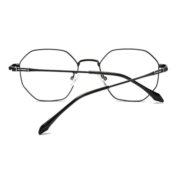 Anti-Blue Light Glasögon Överdimensionerade glasögon SVART SILVER SVART Black silver