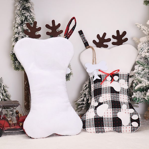 Julstrumpor Julklappspåse GRÅ Grey