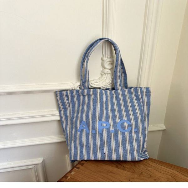 Letter Canvas Tote Dame Håndtasker SORT Black