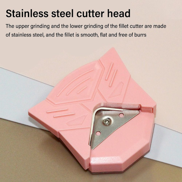 Filet Cutter R4 Hjørne Runder HVIT White