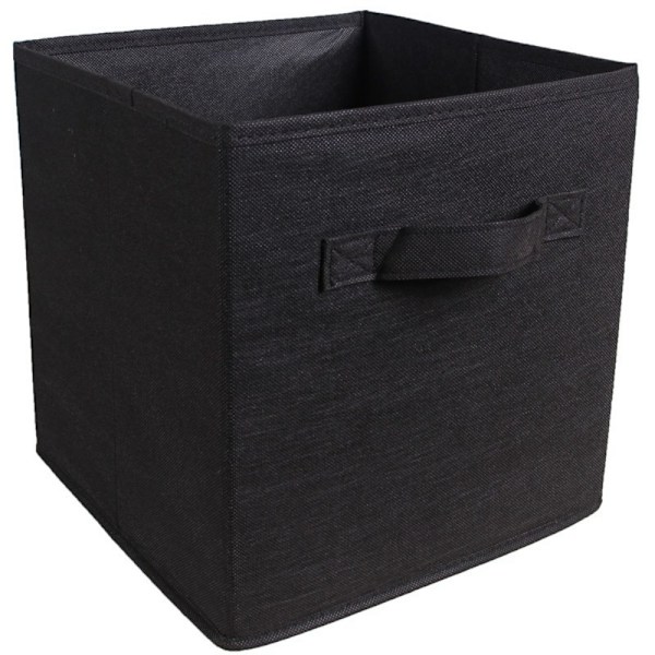 Canvas Förvaring Viklåda SVART black