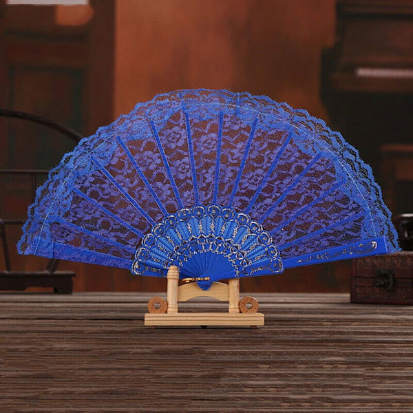 Folding Fan Dance Fan SORT Black