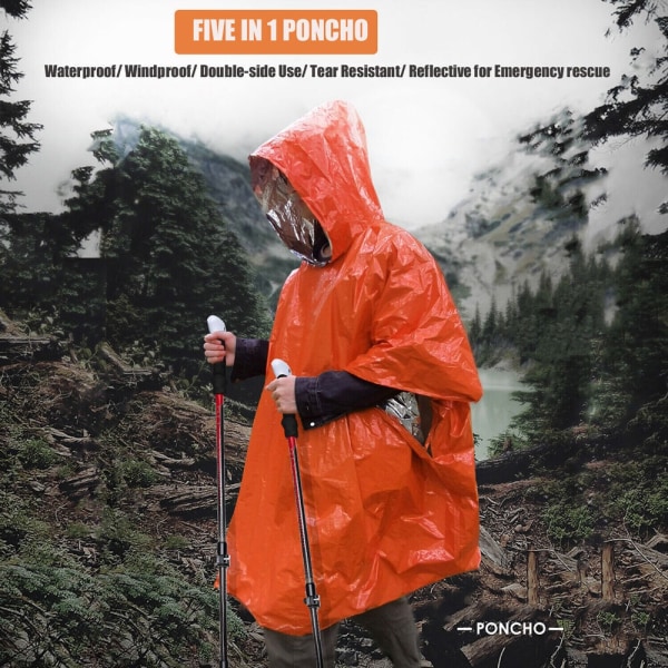 Hätäsadetakki Viitta Thermal Rainwear VIHREÄ green