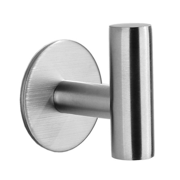 1/2/4PCS Självhäftande krokar Coat Hooks SILVER 2PCS silver 2PCS