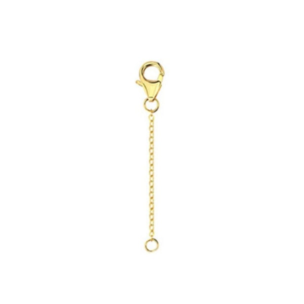 Extender Chain Halskæde Extender Safety Chain GULD 2INCH Gold 2inch