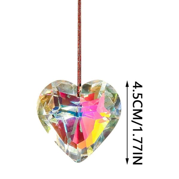 Sun Catcher Crystal Shiny Ornament läpinäkyvä Transparent