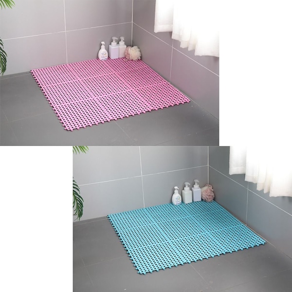 Skridsikker måtte Bademåtte GRÅ grey