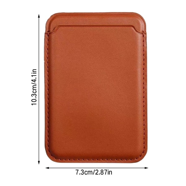 Korthållare Magnetisk plånbok Kort RÖD Red