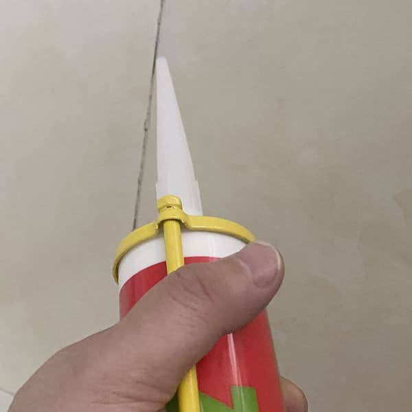 Caulk Extension Munnstykke Pølse Caulking Gun Tips Extender Tool
