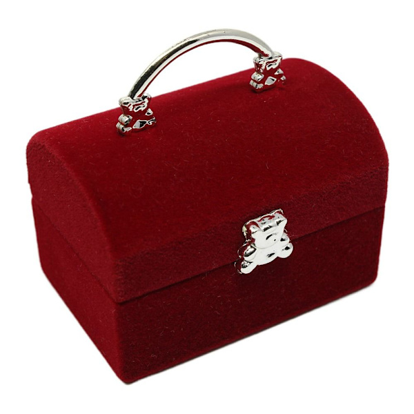 Korulaatikko Ring Box PUNAINEN Red