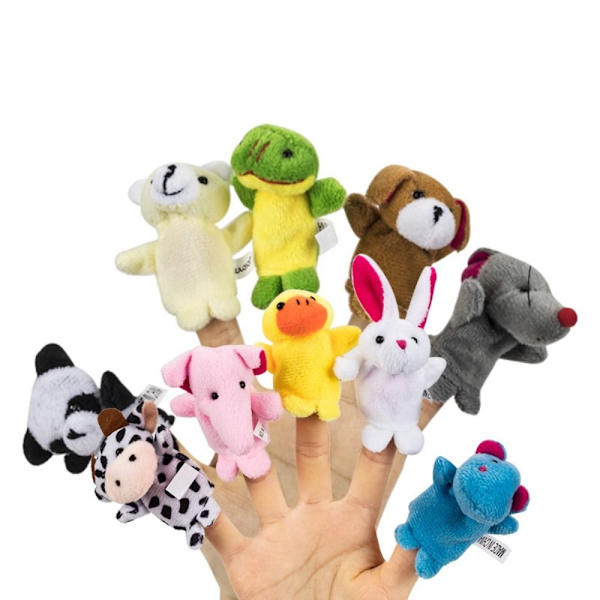 Børne Finger Dukke Finger Plys Legetøj C C C
