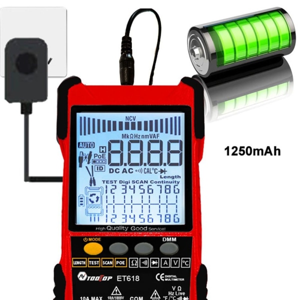 Nettverkskabeltester Network Line Finder Wire Tracker