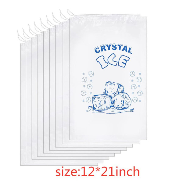 100 stk 10 pund isposer Plastpose med snøring