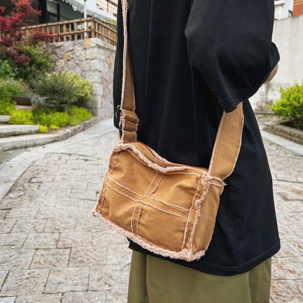 Skulderveske Messenger Bag HVIT white