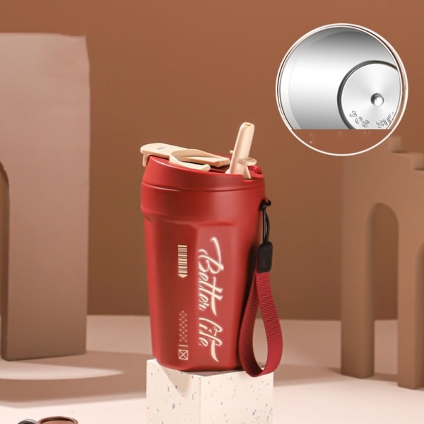 520/620ML kaffemugg Vakuummugg RÖD 520ML 520ML red 520ML-520ML