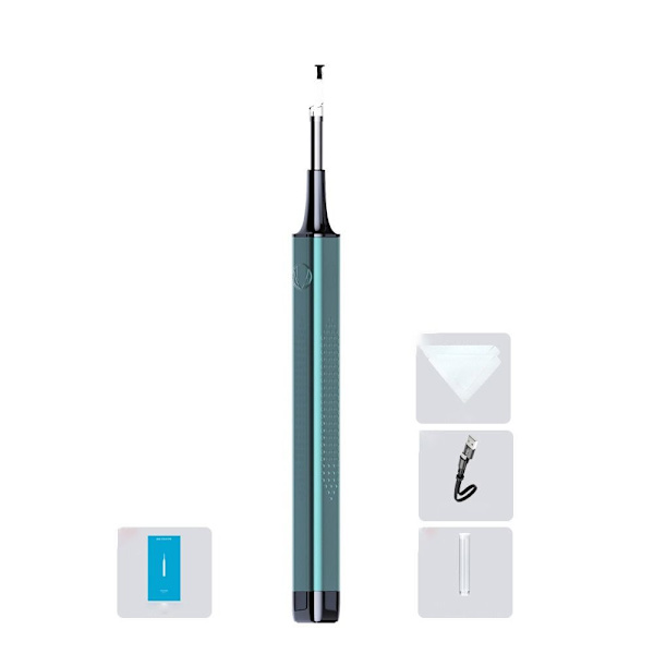 Visual Ear Scoop Ear Picking Stick GRÅ grey