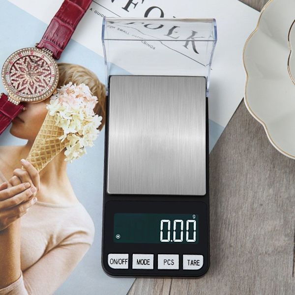 Elektronisk våg Digital fickvåg 1KG/0,1G 1kg/0.1g