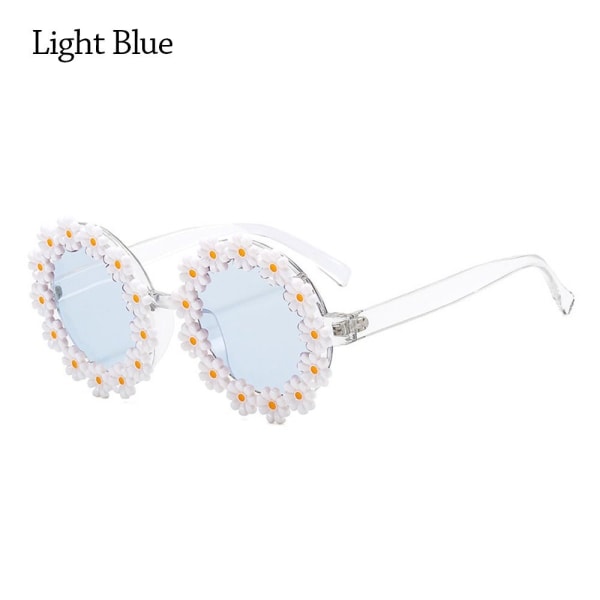 Daisy Solglasögon för kvinnor Blomsolglasögon LJUSBLÅ LJUS Light Blue
