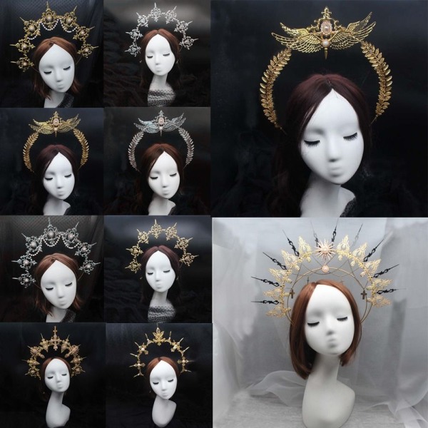 DIY Crown Material Kit Gothic Lolita Tiara 02 02 02