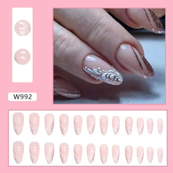 False Nails Fake Nials W992 W992 W992