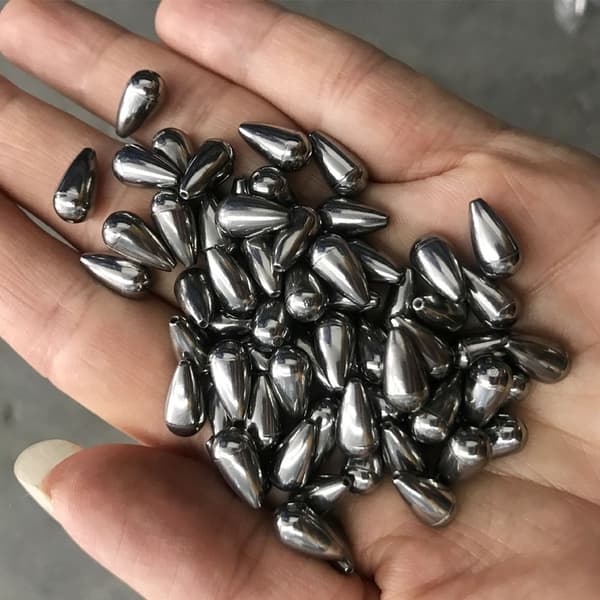 5kpl Kalastus Tungsten fall Sinker Hook Connector 14g